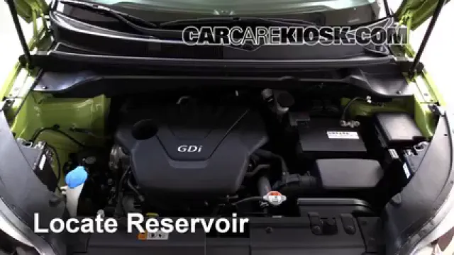 2015 Kia Soul 1.6L 4 Cyl. Líquido limpiaparabrisas Agregar líquido